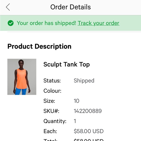 Lululemon Sculpt Tanks! - Picture 2 of 2